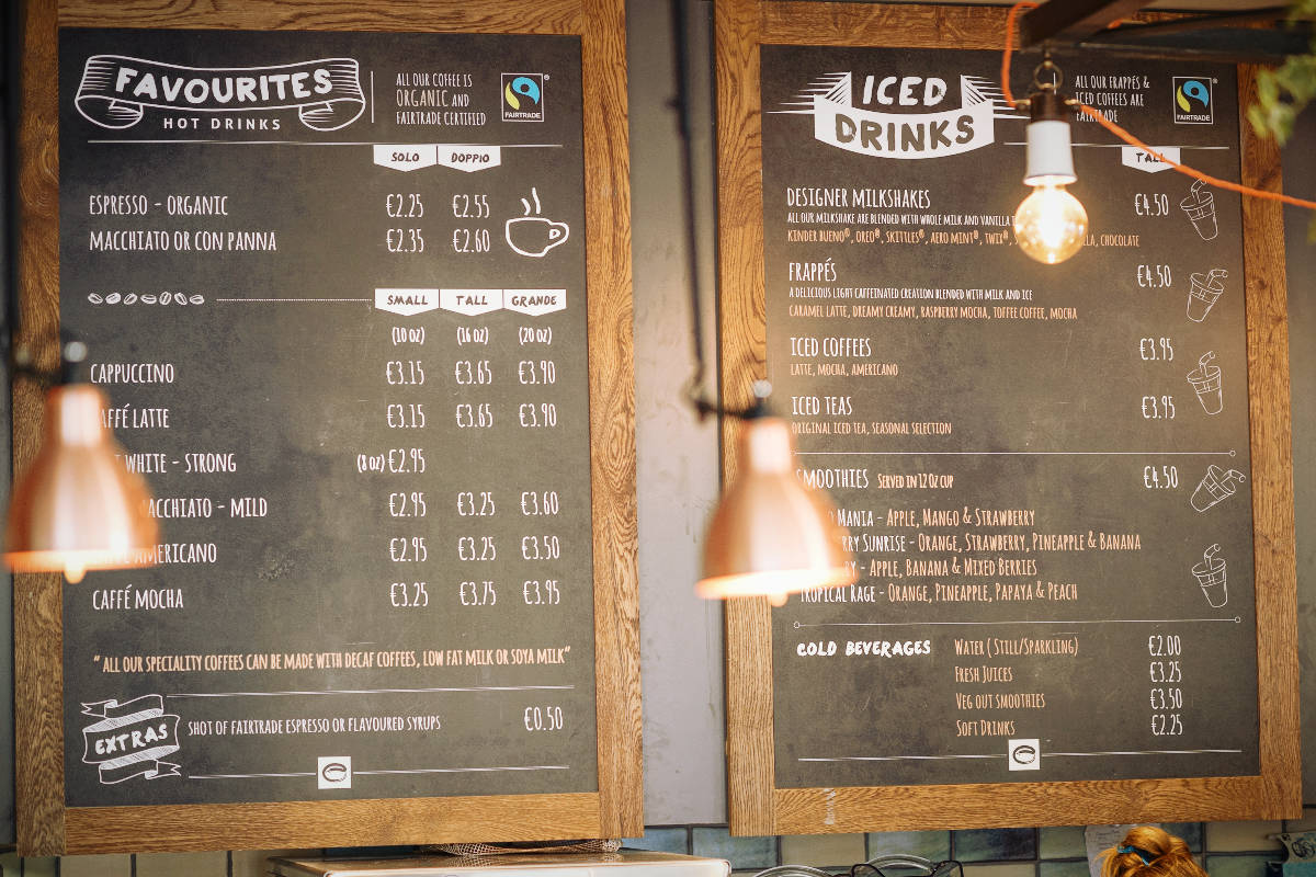 Esquires Coffee, Dublin, Ireland Paul Haffey Design Commercial