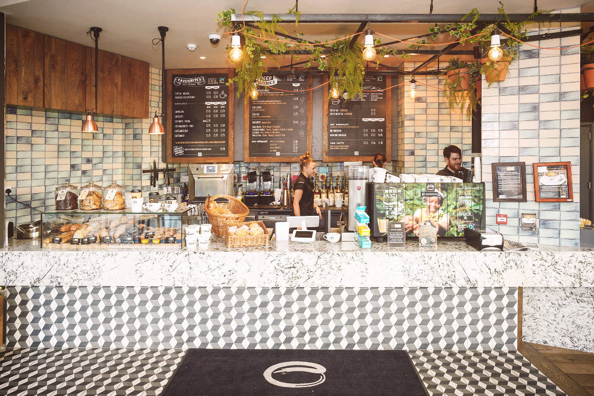 Esquires Coffee, Dublin, Ireland Paul Haffey Design Commercial