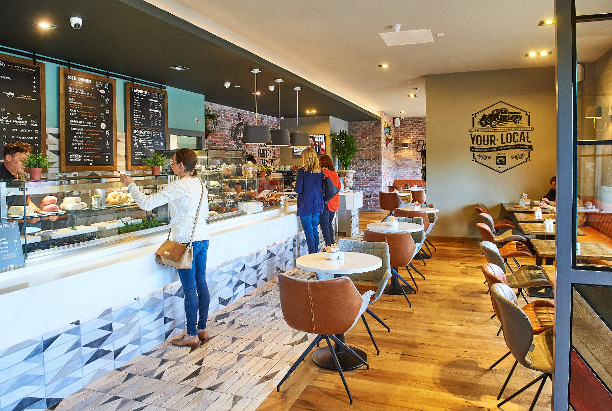 Esquires Coffee, Blanchardstown, Ireland Paul Haffey Design