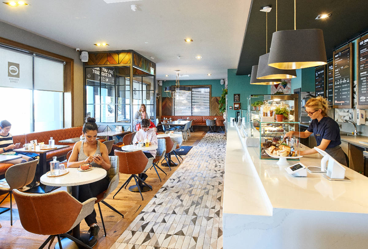 Esquires Coffee, Blanchardstown, Ireland Paul Haffey Design